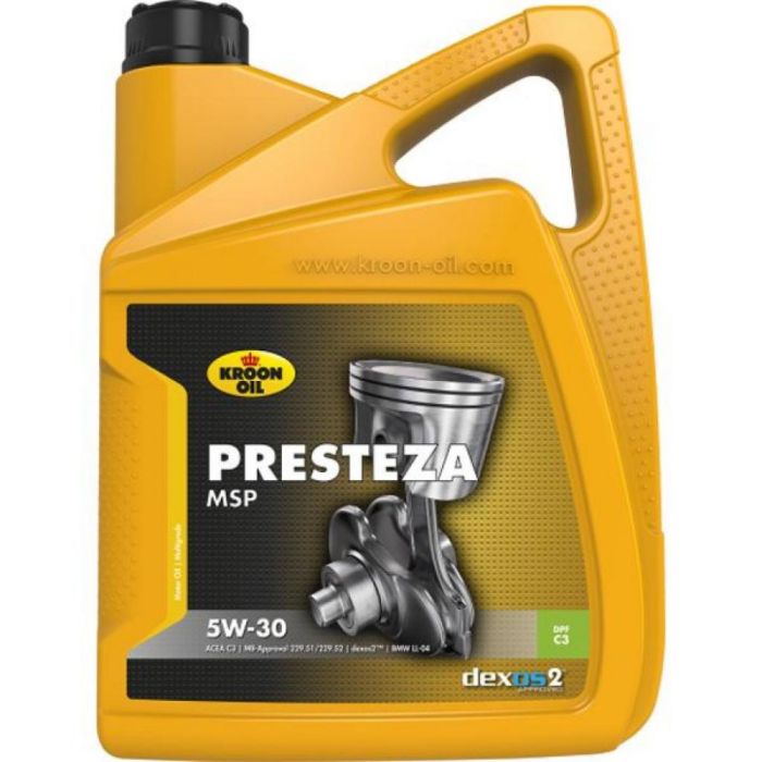 Моторна олива Kroon PRESTEZA MSP 5W-30 5л (KL 33229)