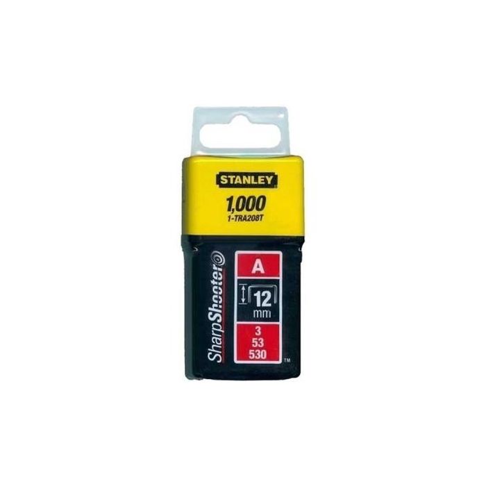 Скоби Stanley Light Duty тип а, 12мм, 1000шт (1-TRA208T)
