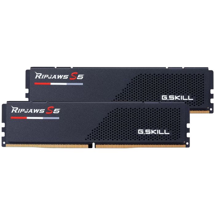 Модуль пам'яті для комп'ютера DDR5 32GB (2x16GB) 6400 MHz Ripjaws S5 Black G.Skill (F5-6400J3239G16GX2-RS5K)