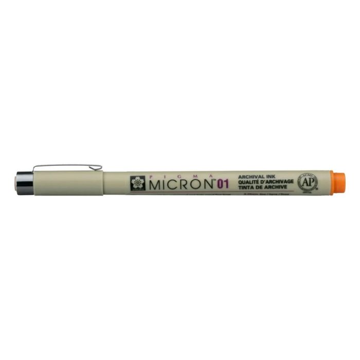 Лайнер Sakura Pigma Micron (0.1) 0,25 мм Помаранчевий (084511306295)