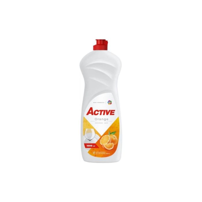 Засіб для ручного миття посуду Active PR Dishwashing Orange 1 л (4820196010395)