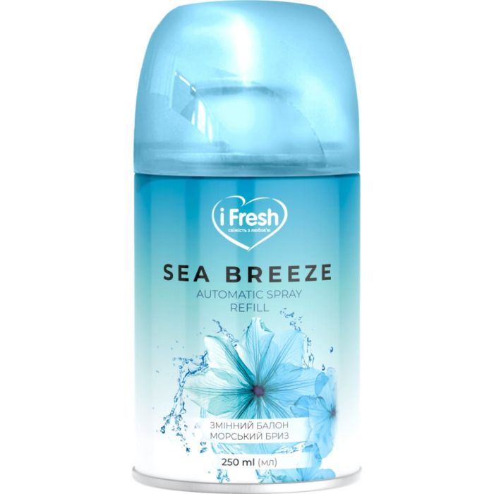Освіжувач повітря iFresh Sea Breeze Змінний балон 250 мл (4820268100221)