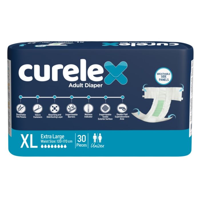 Підгузки для дорослих Curelex Extra Large 30 шт (8697405348756)