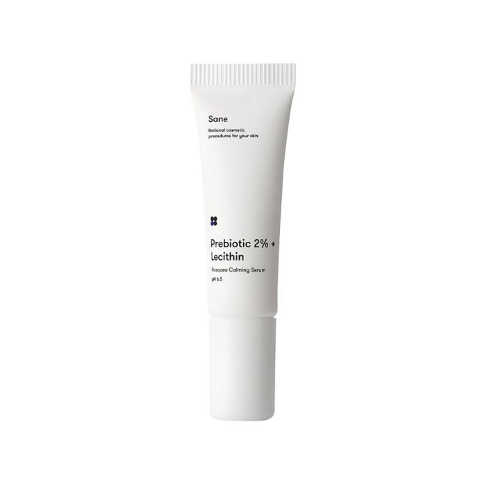 Сироватка для обличчя Sane Prebiotic 2% + Lecithin Rosacea Calming Serum pH 6.5 Заспокійлива 30 мл (4820266830601)