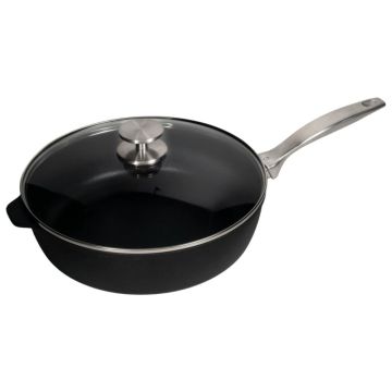 Сотейник Swiss Diamond CXD Induction з кришкою 28 см (CXD6728ic)
